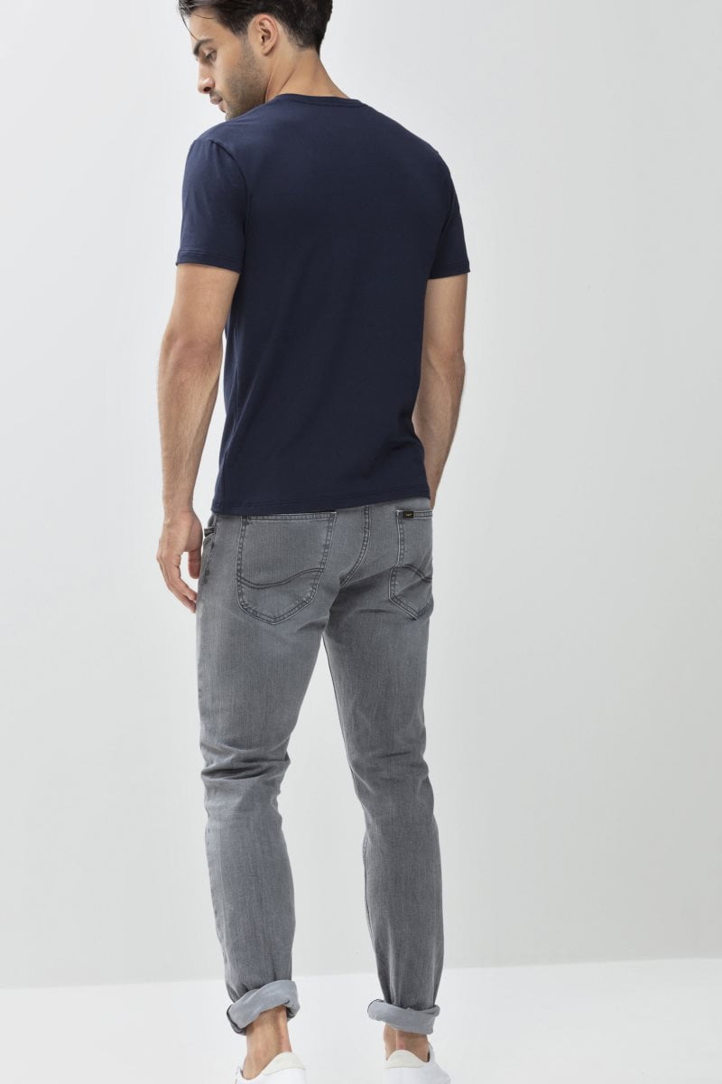 Dry Cotton Colour Shirt korte mouw ronde hals