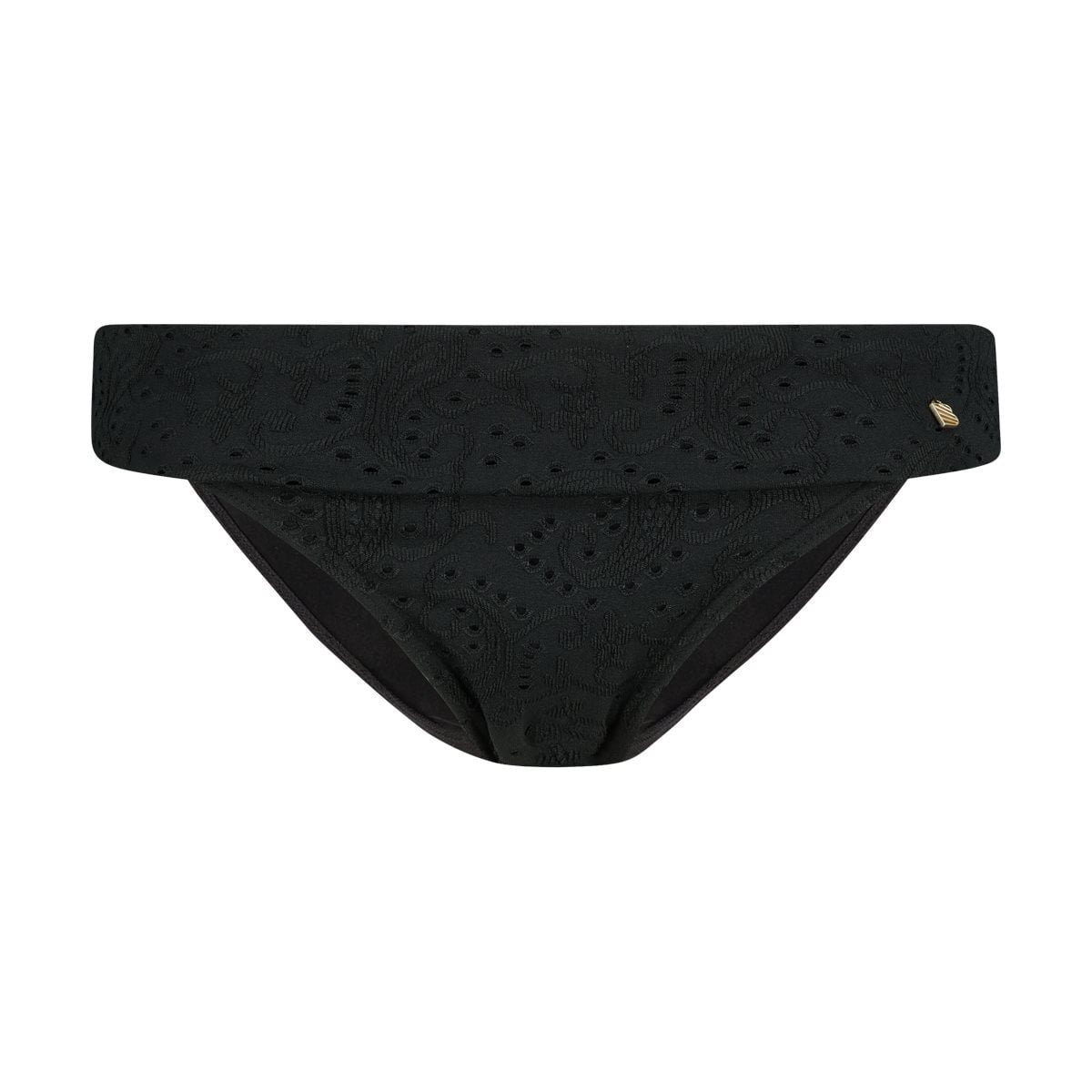 Black Embroidery 1-DELIG Bikini slipMet omslag