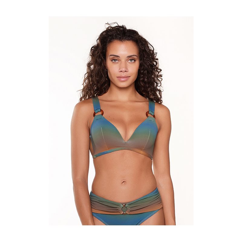 LingaDore Camel Lake 1-DELIG Bikini met beugel voorgevormd 