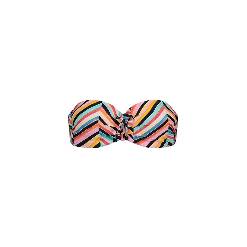 Chevron Chic 1-DELIG Bikini met beugel voorgevormdStrapless