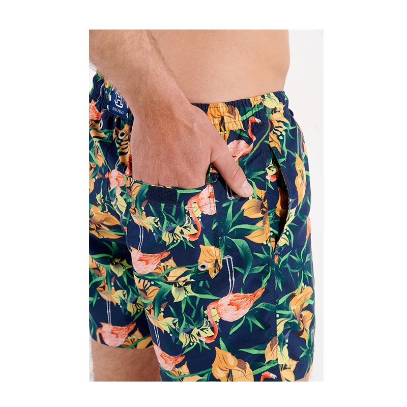 Flamingo Zwemshort wijd