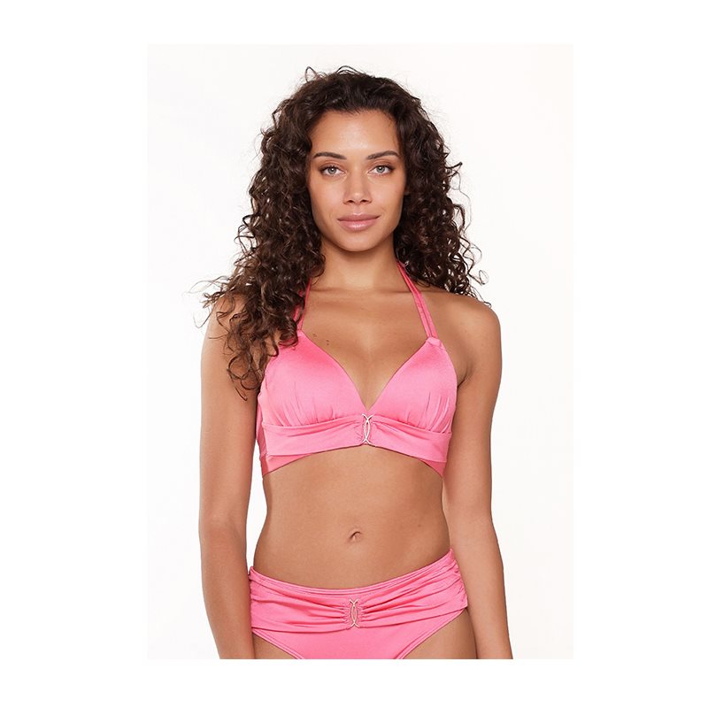 LingaDore Hot Pink 1-DELIG Bikini met beugel voorgevormd 