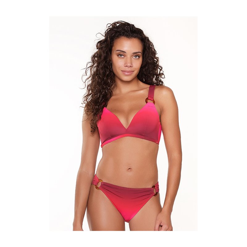 LingaDore Orchid Red 1-DELIG Bikini met beugel voorgevormd 