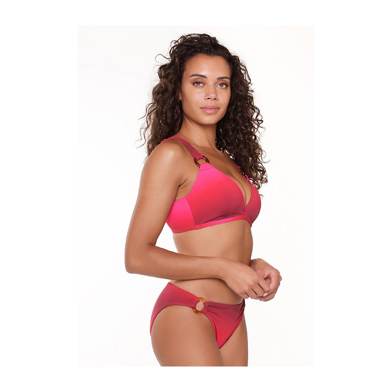 LingaDore Orchid Red 1-DELIG Bikini met beugel voorgevormd 