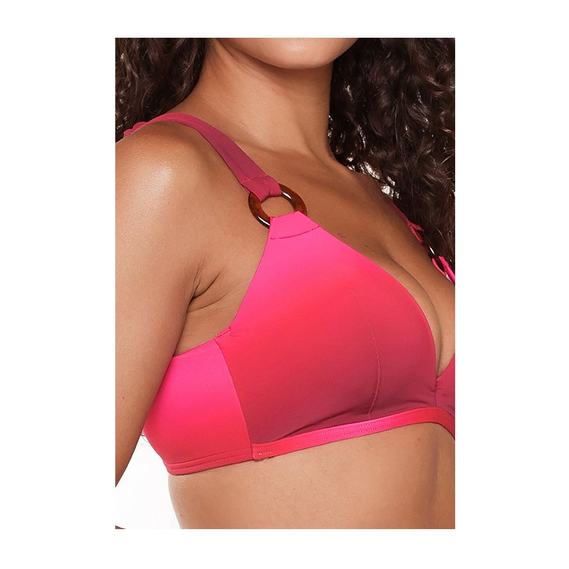 Orchid Red 1-DELIG Bikini met beugel voorgevormdTriangel