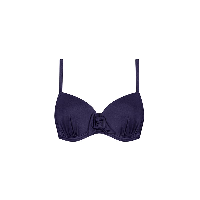 Cyell Satin Navy 1-DELIG Bikini met beugel voorgevormd 