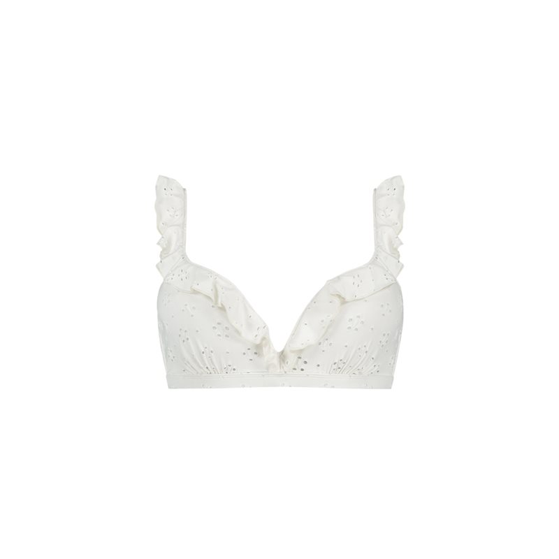 White Embroidery 1-DELIG Bikini met beugel voorgevormdHalter