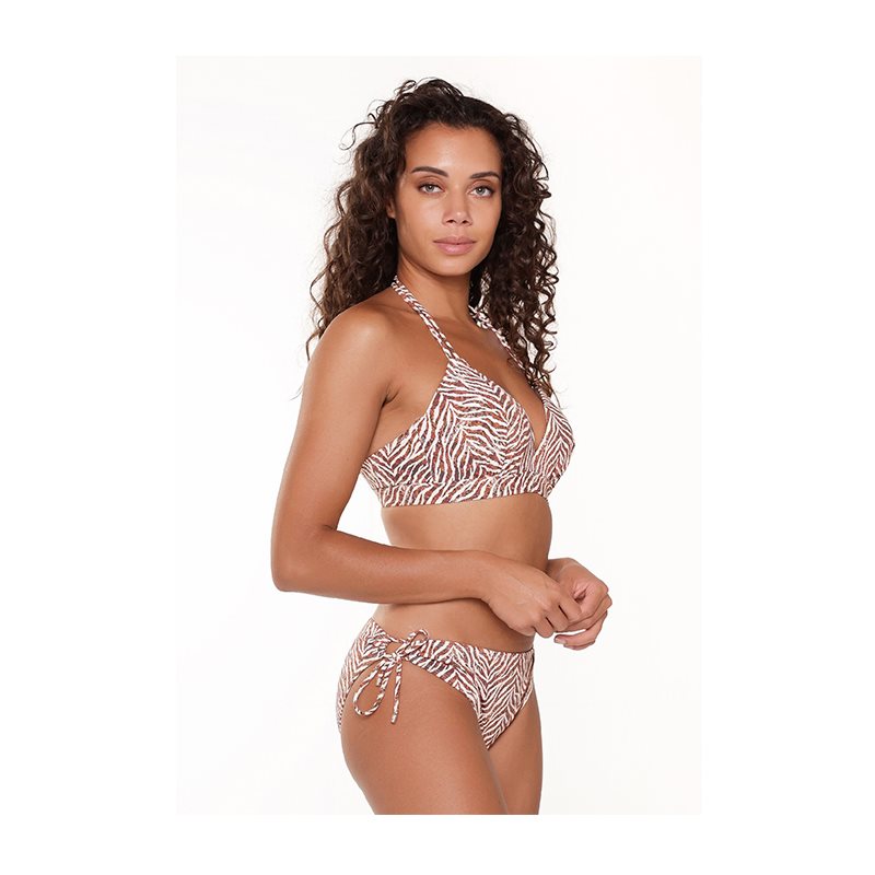 LingaDore Zebra 1-DELIG Bikini met beugel voorgevormd 