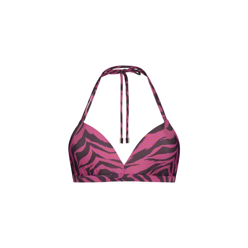 Beachlife Zig Zag Zebra 1-DELIG Bikini met beugel voorgevormd 