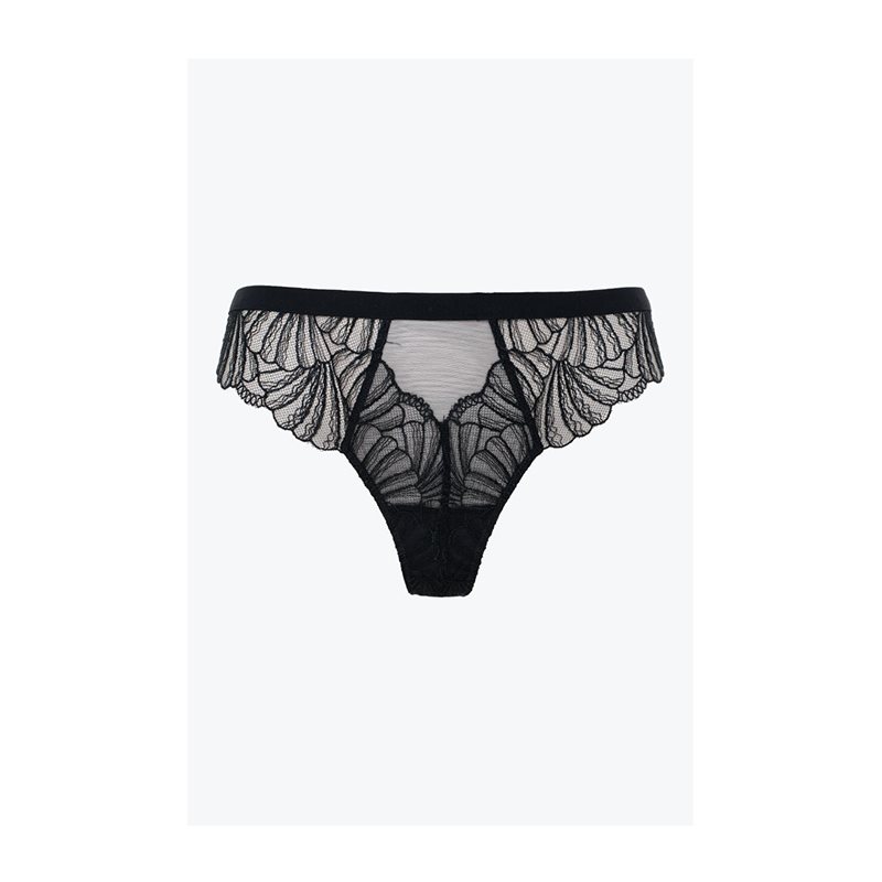 Calvin Klein Black Embroidery String 