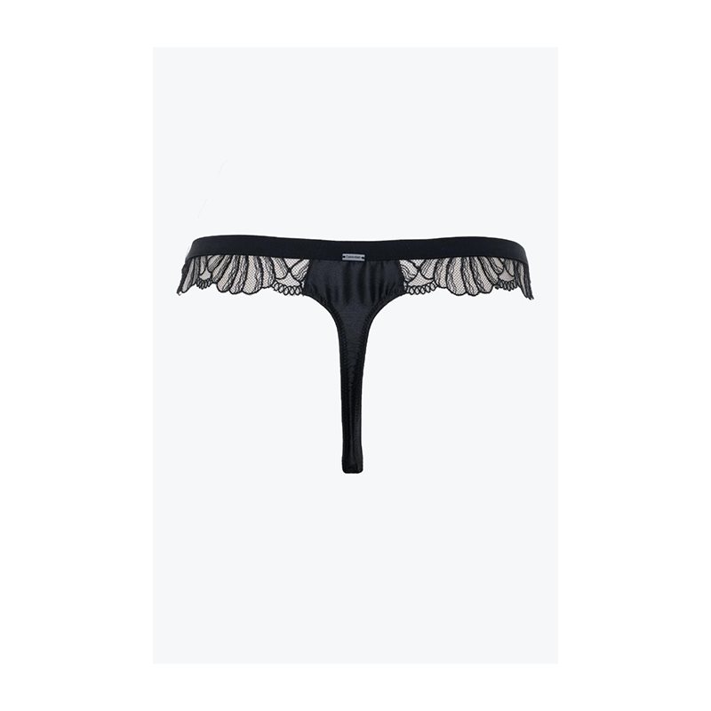 Calvin Klein Black Embroidery String 