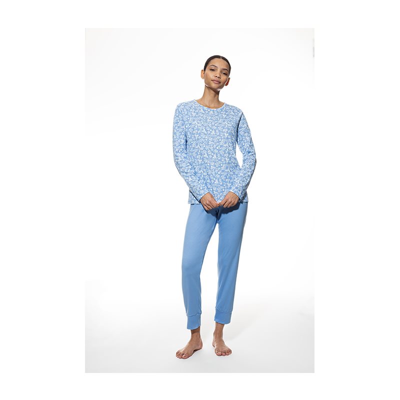 Mey Flower Meadow Pyjama met lange mouw 