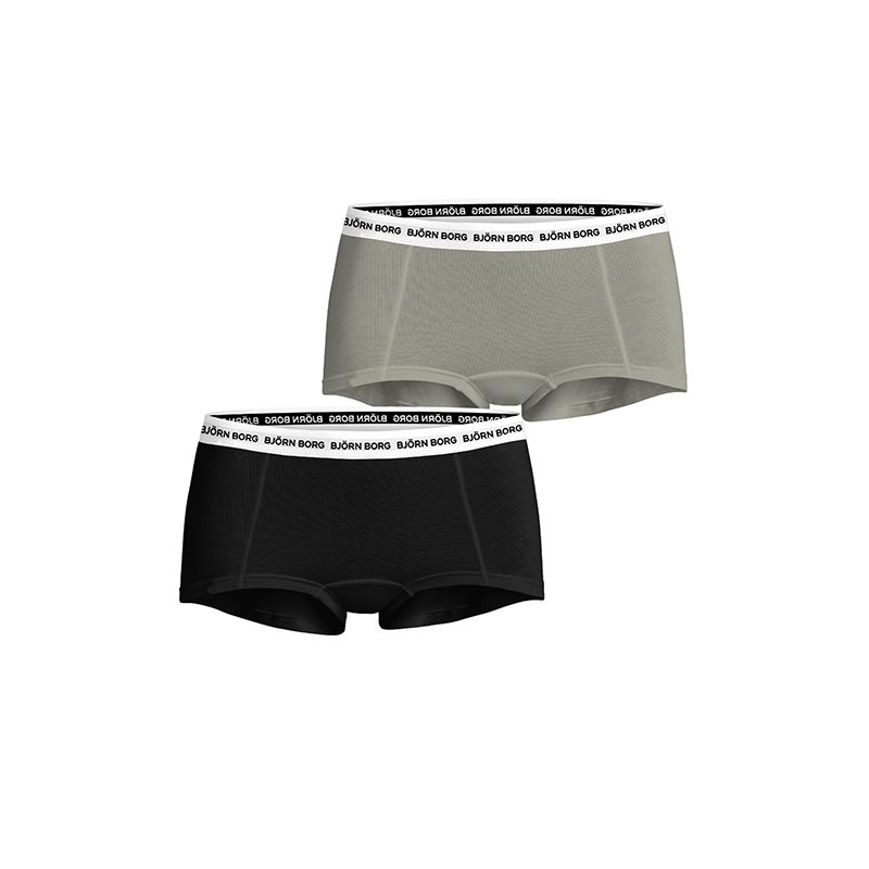 Bjorn Borg Soft Cotton Stretch  2-PACK Mini shorts 