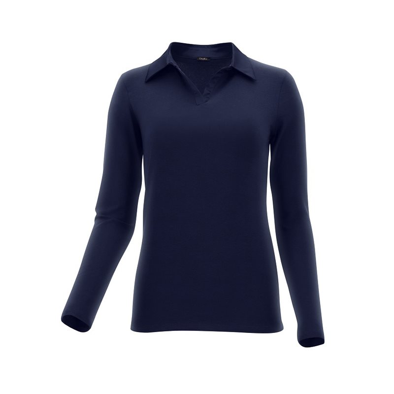 Oroblu Perfect Line Cotton Shirt lange mouw ronde hals 