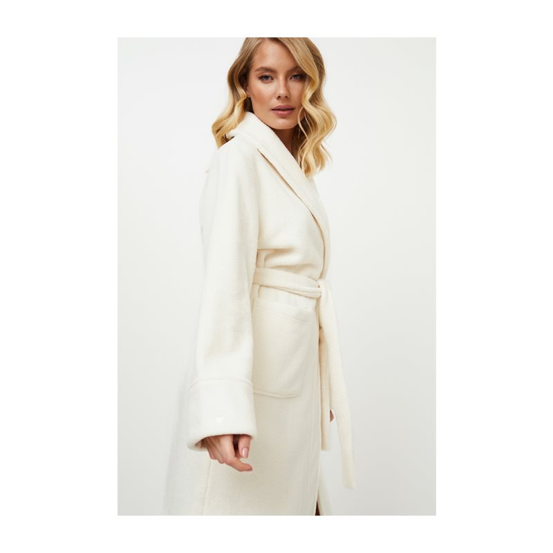 Teodora Bathrobe Creme Badjas