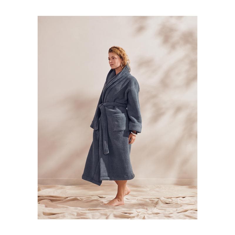 Essenza Nama Uni Bathrobe Sloe Blue Badjas 