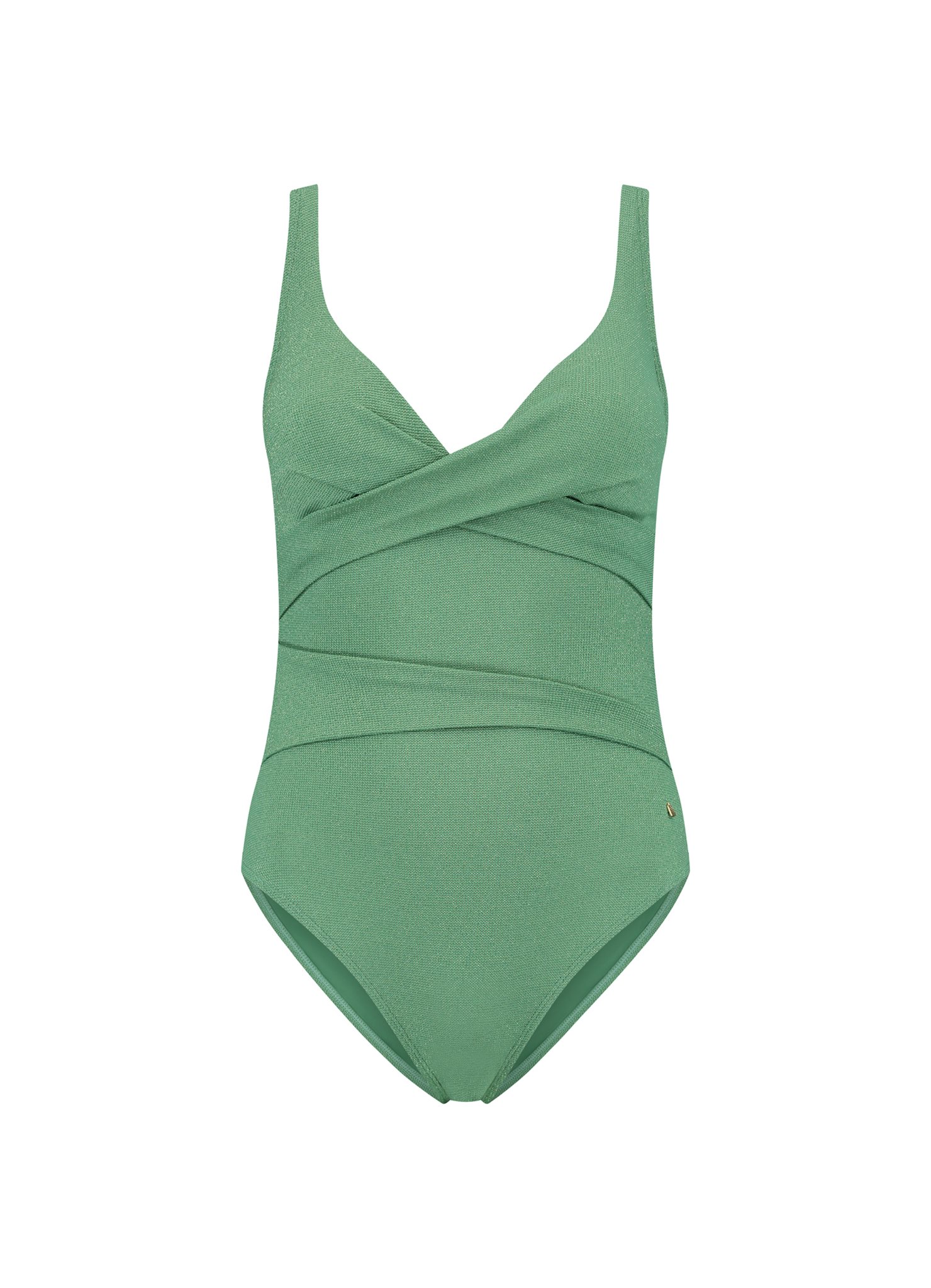 Beachlife Green Shimmer 1-DELIG Badpak zonder beugel voorgev 