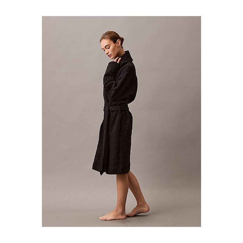 Modern Terry Quilted Badjas