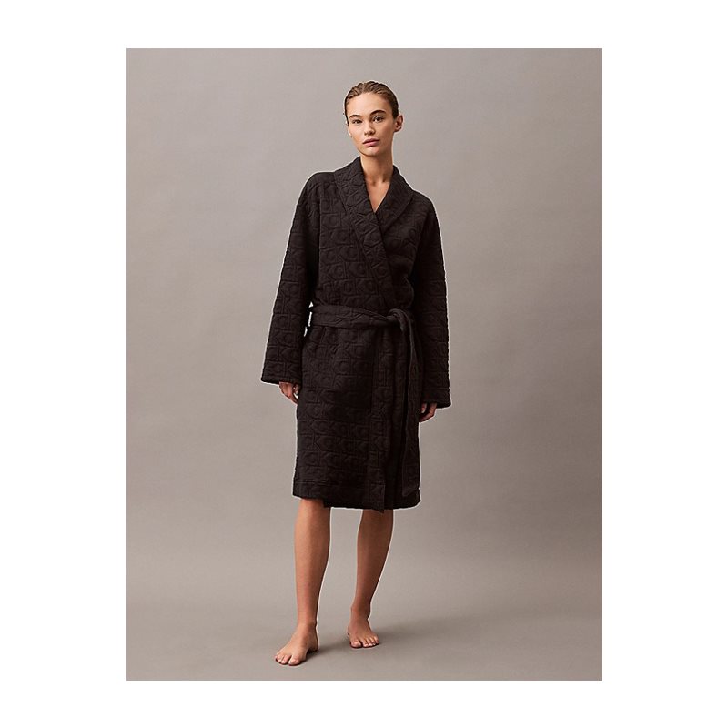 Modern Terry Quilted Badjas