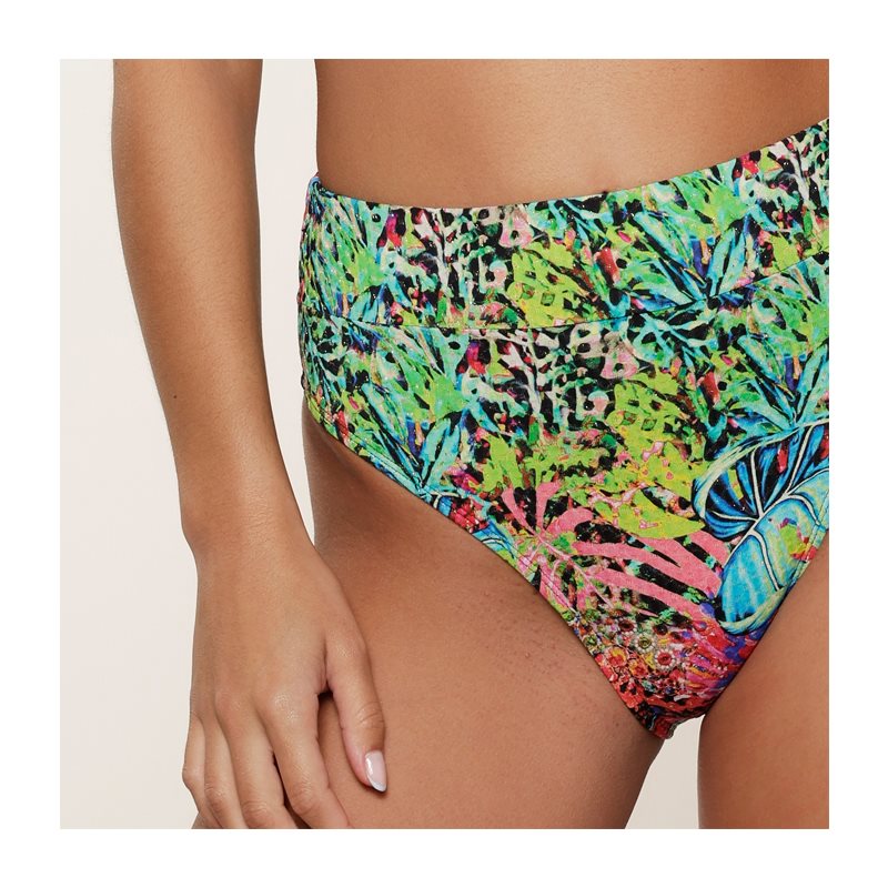 Tropic Floral 1-DELIG Bikini tailleslipHigh Leg