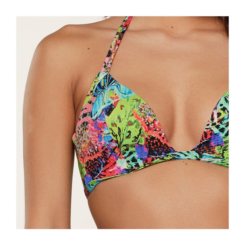 Tropic Floral 1-DELIG Bikini met beugel voorgevormdTriangel