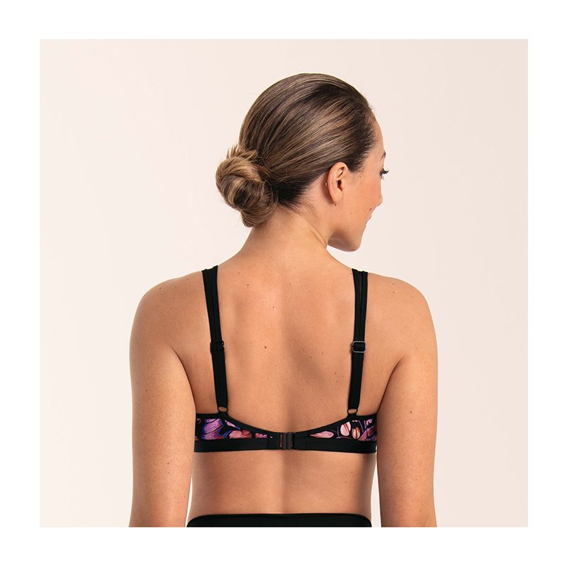 Retro Butterfly 1-Delig Bikini zonder beugel voorgevMet prothesehoesjes