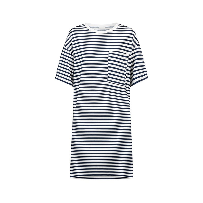 Pure Lines Nachthemd met korte mouw