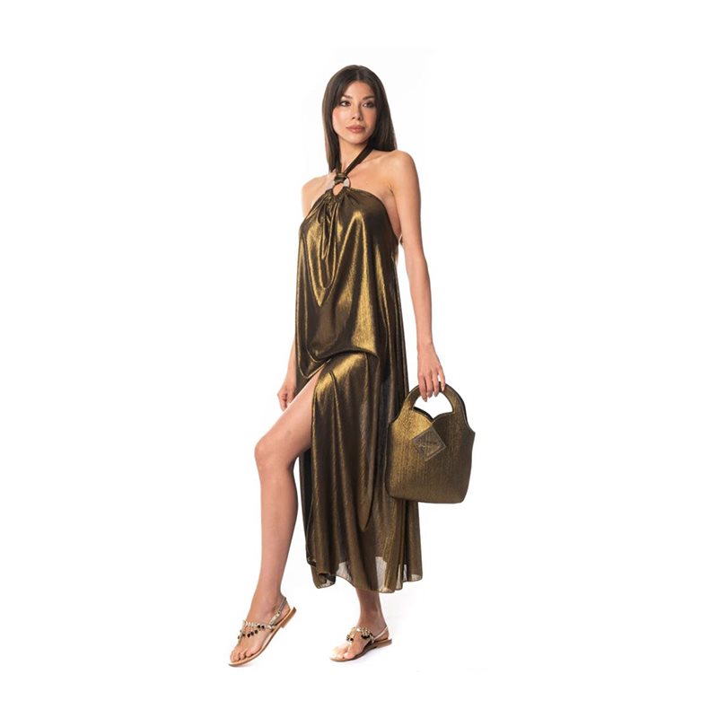 American Dress Gold 2-Delig Jurk