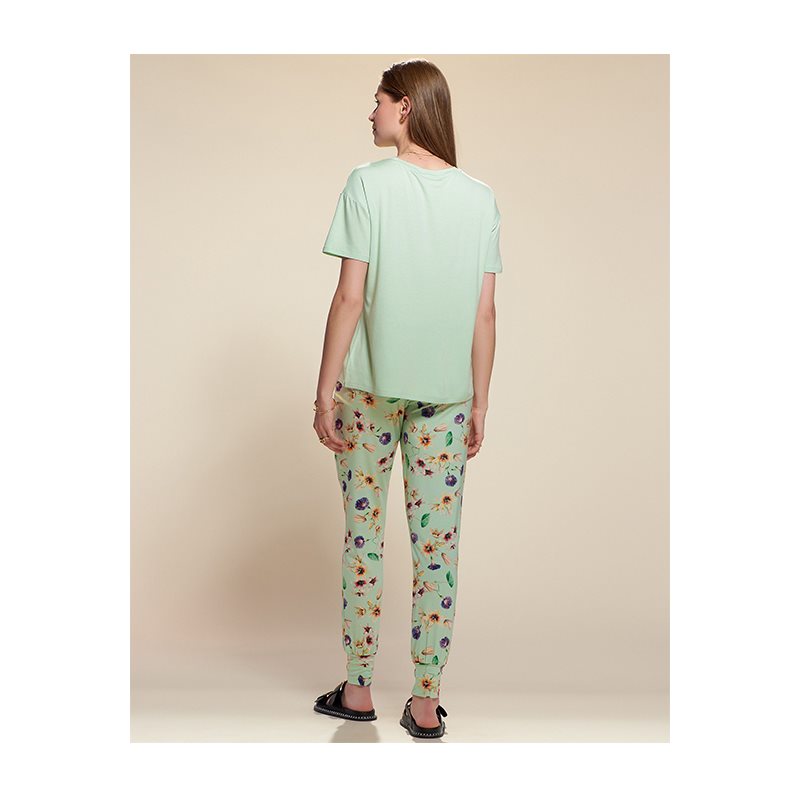 Denna Uni Top Short Sl 1-DELIG Shirt korte mouw ronde hals