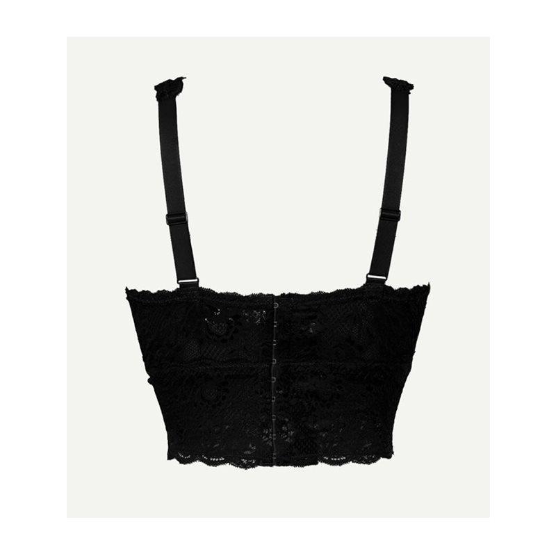 NSN Curvy Plungie Longline Bra Bralette