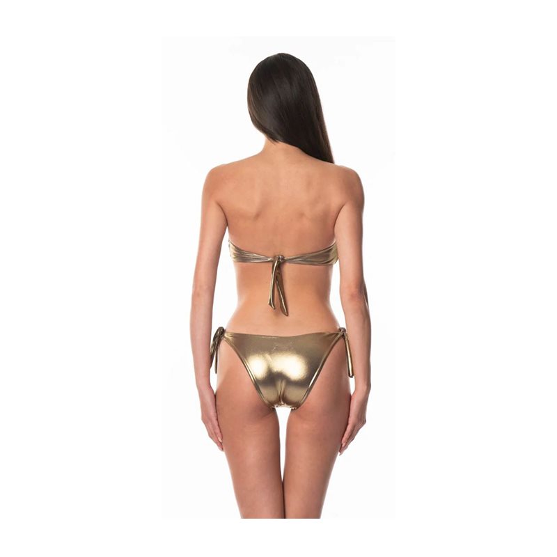 Aquadicocco Pajet Gold Foil 3-DELIG Bikini zonder beugel voorgev 