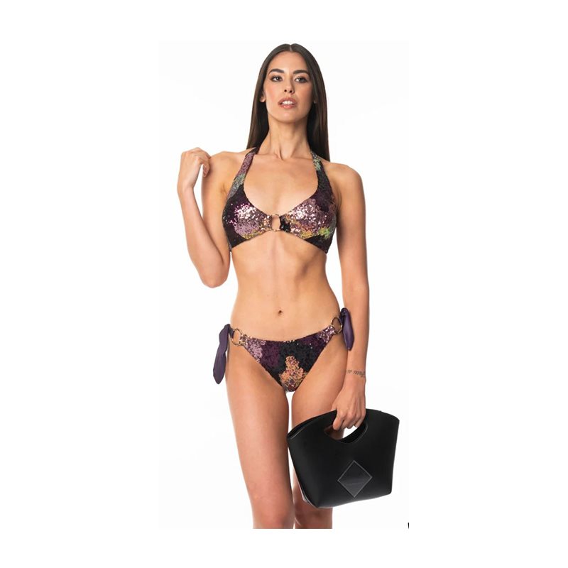 Pajet Purple Foil 3-DELIG Bikini zonder beugel voorgevTriangel