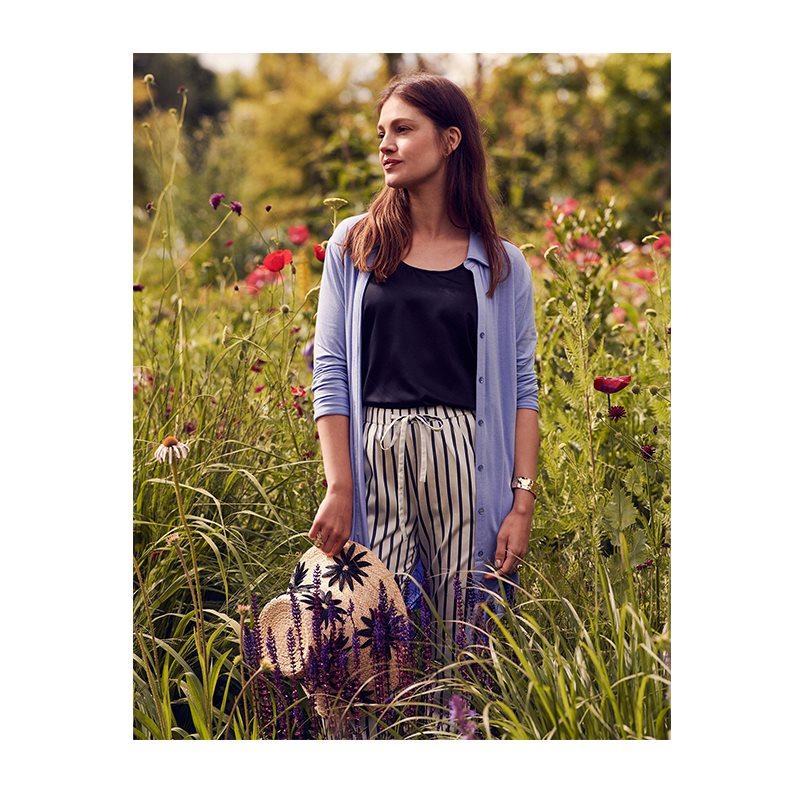 Essenza Shelby Satin Uni Top 1-DELIG Hemd 