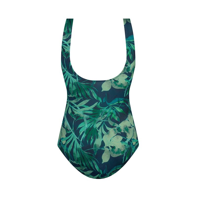 Waterlilly Teal Badpak zonder beugel voorgev