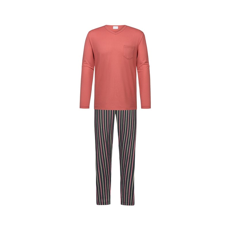 Pure Rose Stripes 2-delig Pyjama