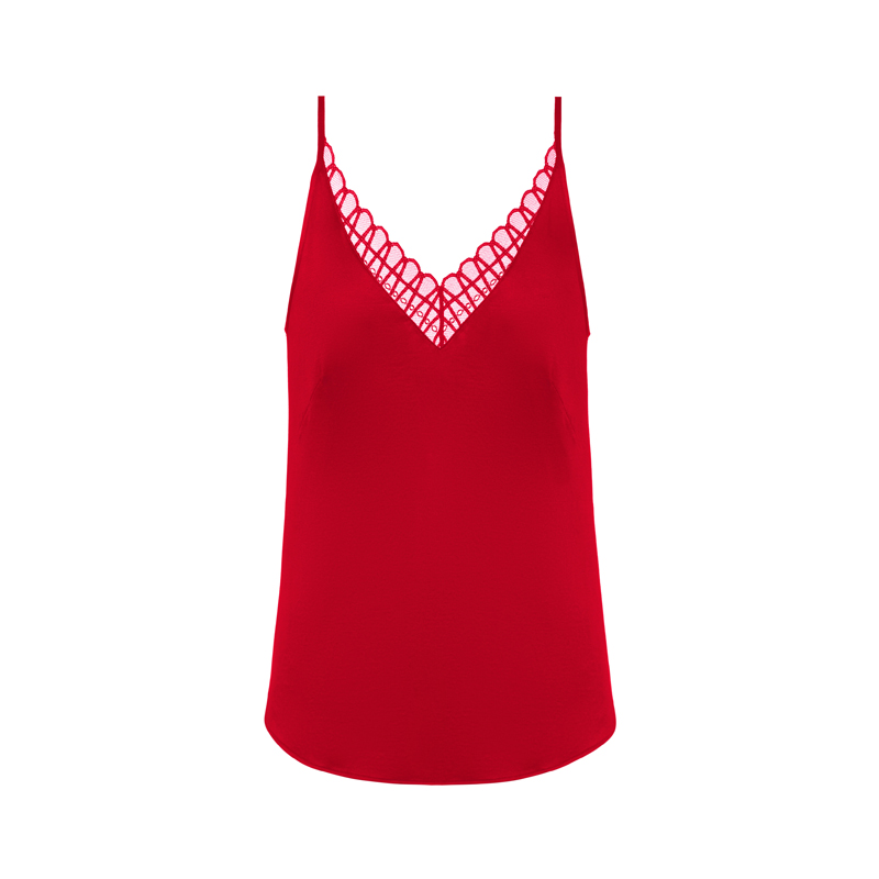 Temptation HemdMet spaghetti bandjes