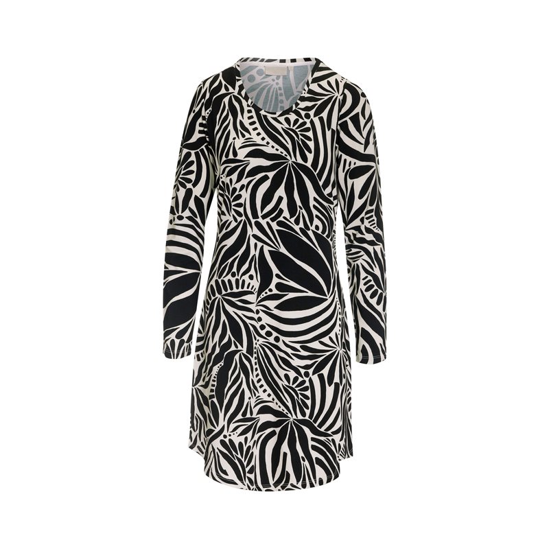 Essenza Elm Allora Nightdres 1-DELIG Nachthemd met lange mouw 