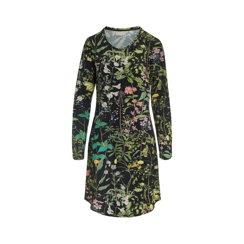 Elm Augustin Nightdres 1-DELIG Nachthemd met lange mouw