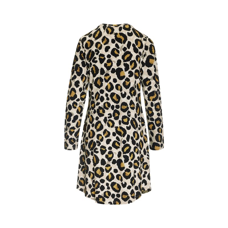 Elm Fedelia Nightdres 1-DELIG Nachthemd met lange mouw