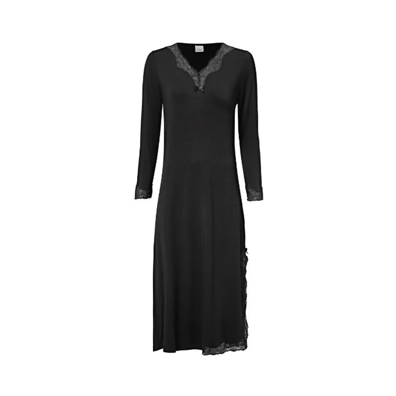 Pearl Design Stockholm Elegance long nightslip Nachthemd met lange mouw