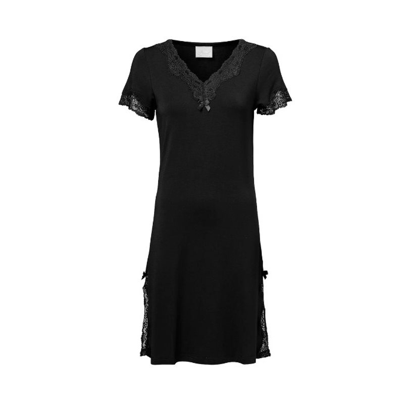 Elegance nightslip Nachthemd met korte mouw