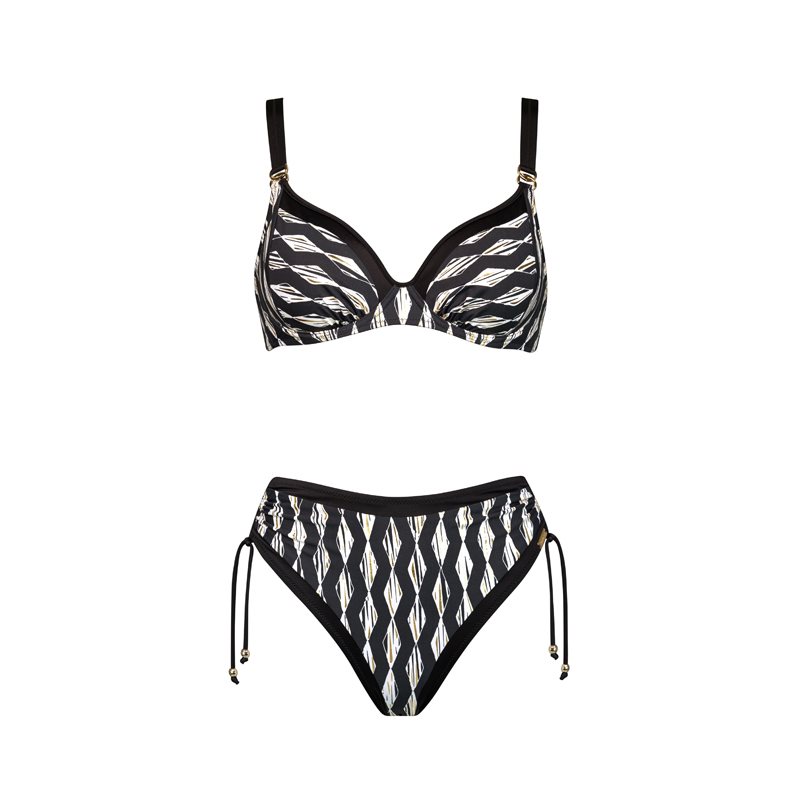 Charmline Gilded Graphic 2-DELIG Bikini met beugel voorgevormd 
