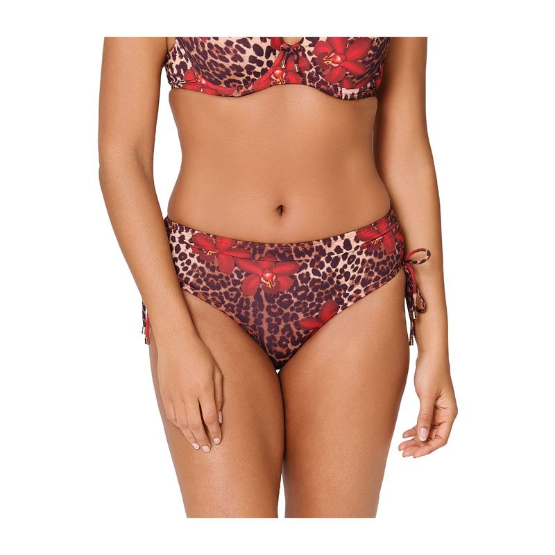Leopard Flower 1-DELIG Bikini short