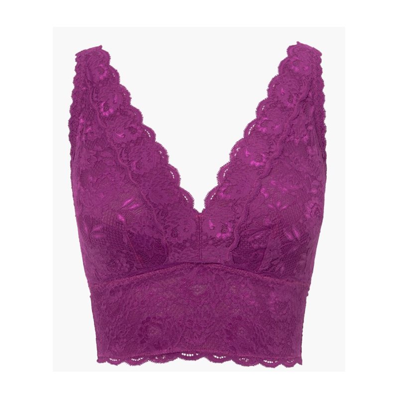 NSN Curvy Plungie Longline Bra Bralette
