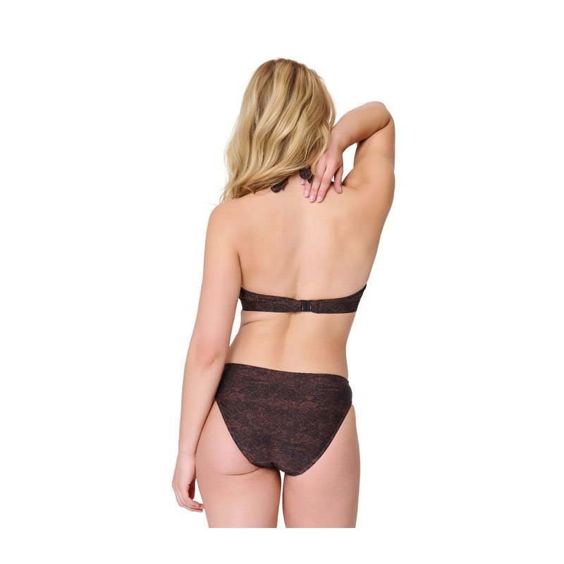 Snake Print 2-DELIG Bikini met beugel voorgevormdHalter