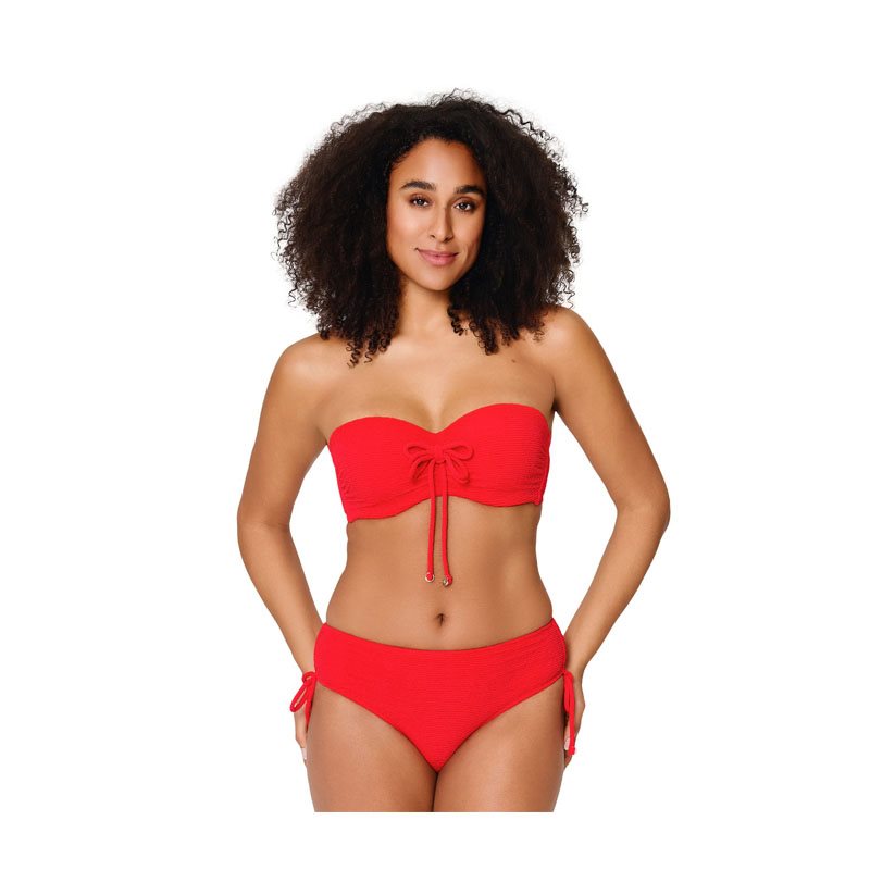 Venere Red 1-DELIG Bikini met beugel voorgevormdStrapless