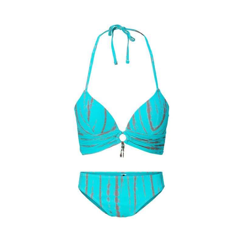 8209 2-DELIG Bikini met beugel voorgevormdHalter