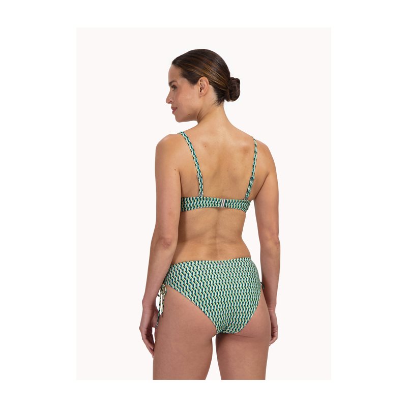 Groovy Graphic 1-DELIG Bikini tailleslipMet optrekkoordje
