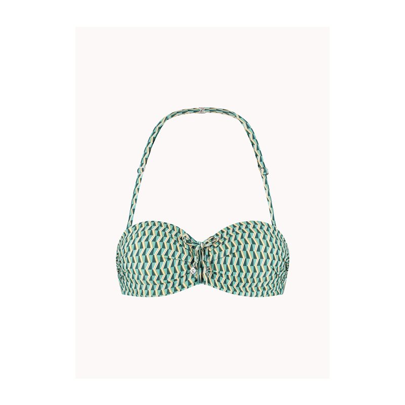 Groovy Graphic 1-DELIG Bikini met beugel voorgevormdStrapless