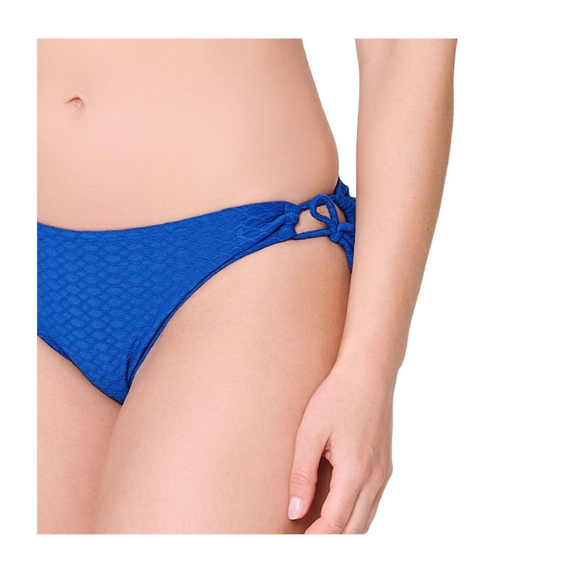 Blue 1-DELIG Bikini slip met strikjes